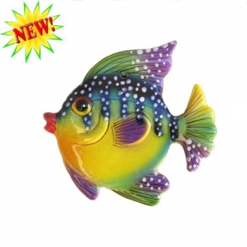Caltagirone Sicilian Ceramic Puffer Fish cm 6