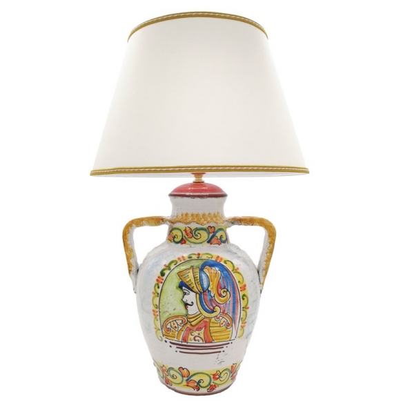 Lume in Ceramica di Caltagirone cm 65