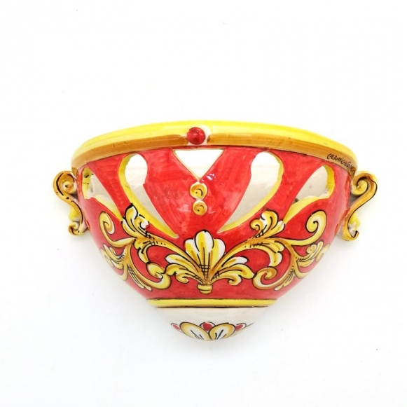 Gerla Ceramica Siciliana Rossa  cm 30