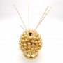 Sicilian Ceramic cm 18 Diffuser Gold Pine Cone
