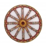 Ruota Carretto in Ceramica Siciliana di Caltagirone cm 45