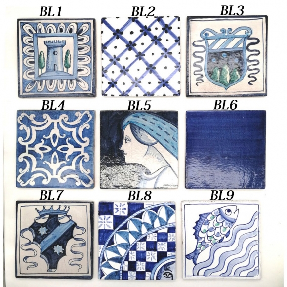 Caltagirone Sicilian Ceramic Tiles