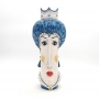 Head Vases Lady-Man Caltagirone Sicilian Ceramic New Style 35 cm