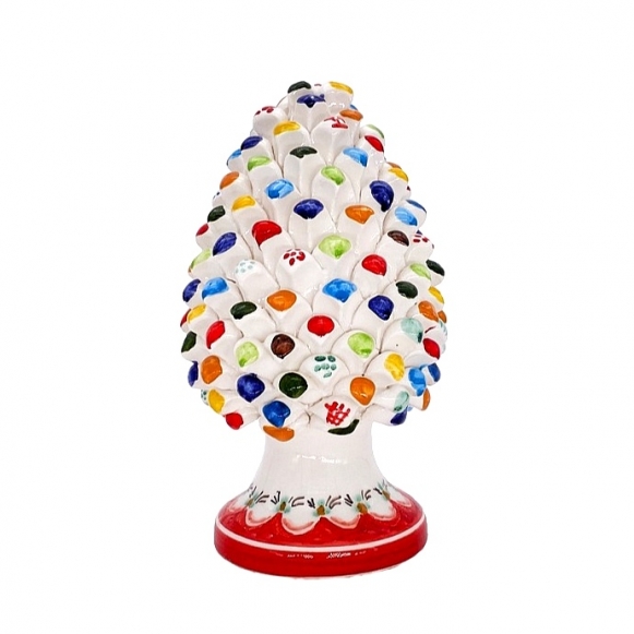 Pigna Ceramica Siciliana Caltagirone Multicolor cm 25