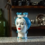 Testa di Moro Ceramica Siciliana Caltagirone  Donna cm 23