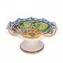 Centrotavola Ceramica Siciliana Caltagirone Decoro Sicilia cm 30
