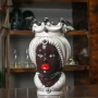 Testa di moro donna in ceramica caltagirone