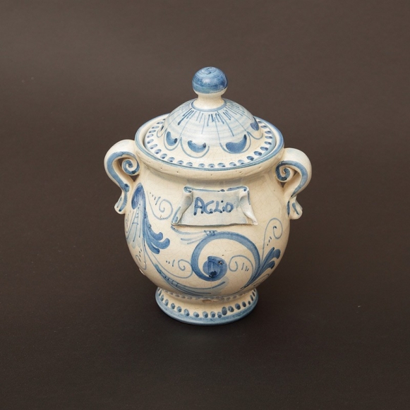 Porta Aglio in ceramica di Caltagrione