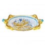 Caltagirone Sicilian Ceramic Yellow Centrepiece