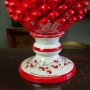 Pigna Ceramica cm 55 Caltagirone rossa