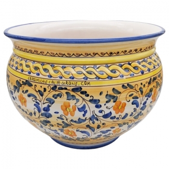 Sicilian Ceramic Flower Pot Stand cm 40