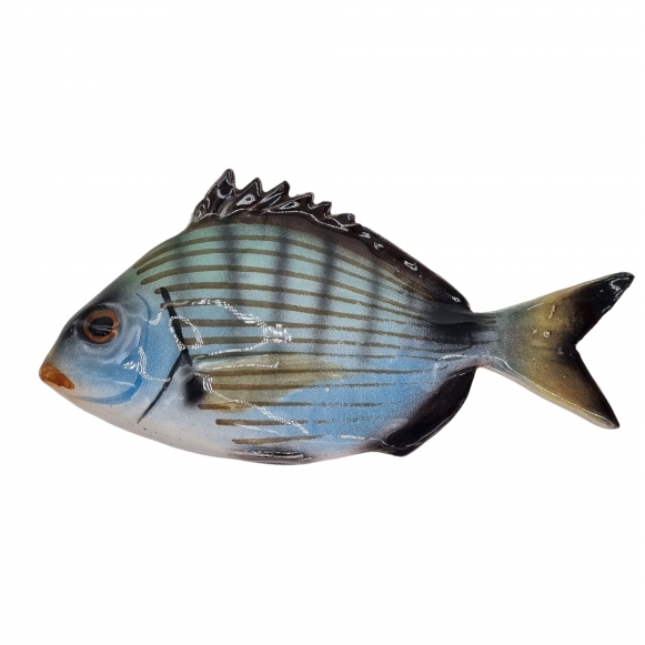 Pesce Ceramica Sarago cm 15