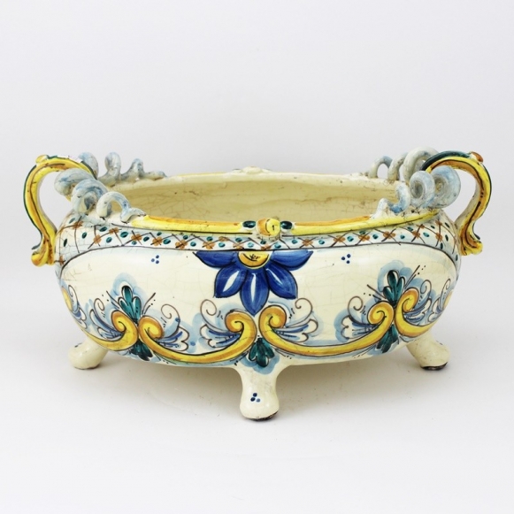 Centrotavola ceramica Ovale Torciglioni