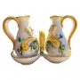 Set Olio Aceto in ceramica.