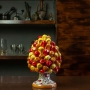 Pigne in ceramica siciliana Caltagirone Arancione- Varie Dimensioni