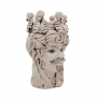 Teste di moro in Ceramica Caltagirone Verus Anticata Donna-Donna cm 35