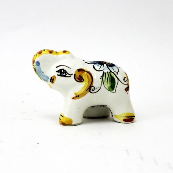 Elefantino ceramica piccolo cm 7