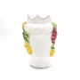 Teste di moro siciliane in Ceramica Caltagirone Donna-Uomo Frutta cm 25