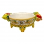 Centrotavola Ceramica Ovale con Frutta cm 45