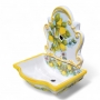 Fontana in Ceramica di Caltagirone – Modello da Parete “Limoni”