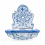 Fontana in Ceramica di Caltagirone – Modello da Parete “Blu Cobalto”
