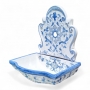 Fontana in Ceramica di Caltagirone – Modello da Parete “Blu Cobalto”