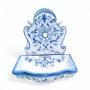 Fontana in Ceramica di Caltagirone – Modello da Parete “Blu Classico”