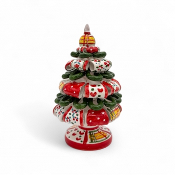 Caltagirone Ceramic Christmas Tree, 20 cm