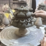 Caltagirone Ceramic Christmas Tree, 20 cm