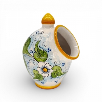 copy of Portasale in ceramica siciliana decorato Fichi d’India – H. 23 x L. 19 cm