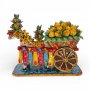 Carretto Siciliano Ceramica Caltagirone Limoni cm 35