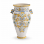 Caltagirone Sicilian Ceramic Yellow Jar cm 70
