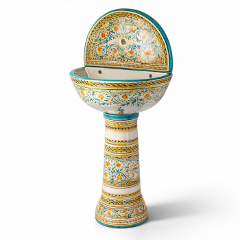 Fontana ceramica da parete H 115