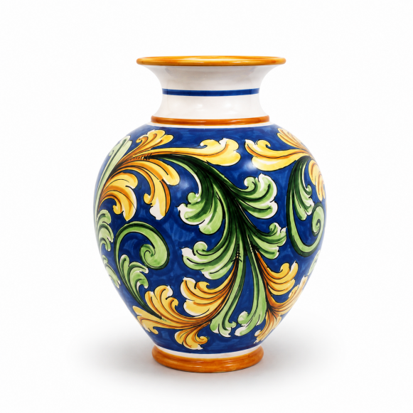 Vaso in ceramica di Caltagirone – Mod. Portafiori cm 30