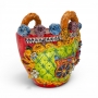 Caltagirone Sicilian ceramic Bag cm 44