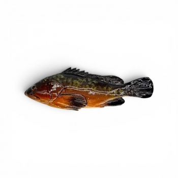 Pesce Ceramica Cernia cm 24