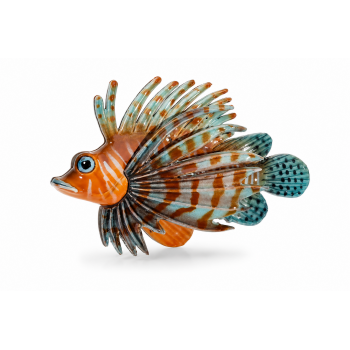 Pesce Ceramica Scorpione cm 15