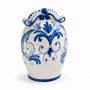 Portasale in ceramica Blu cm 25