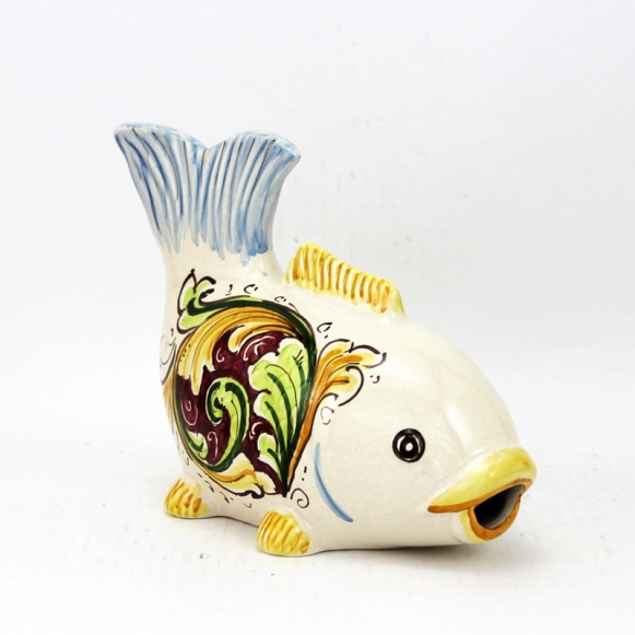 Pesce Carpa in ceramica da cm 23