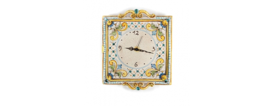 Prezzi orologi da parete in ceramica di Caltagirone - Prezzi scontati